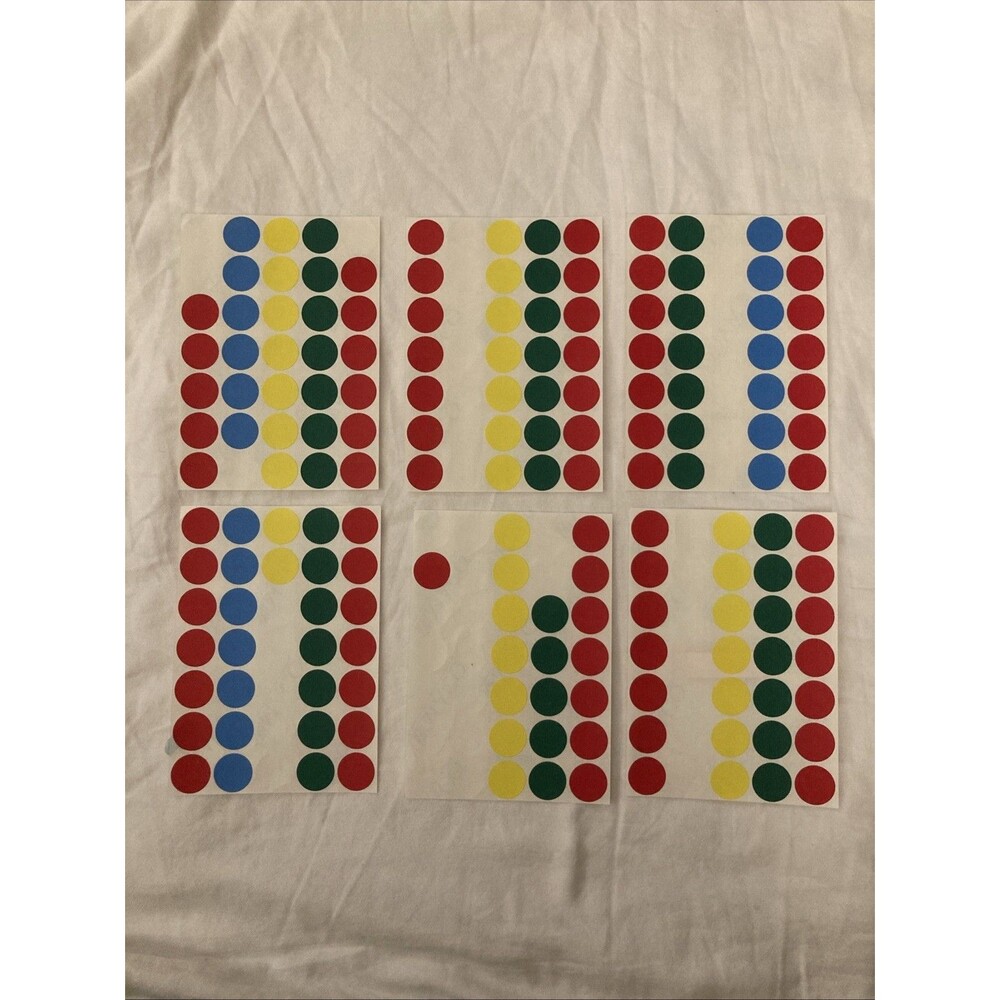 Unbranded Color Coding Labels | Multicolor | 165 Labels